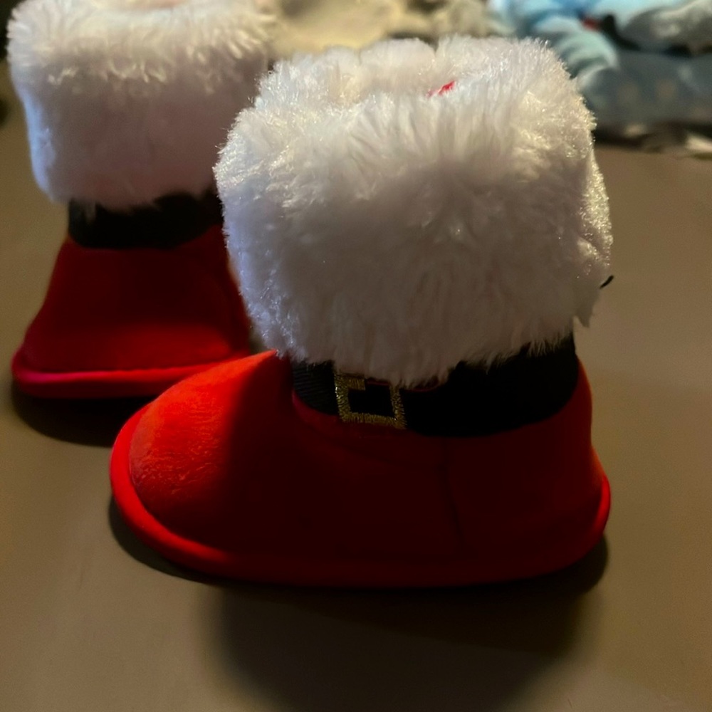 Infant, Santa boots, size 1